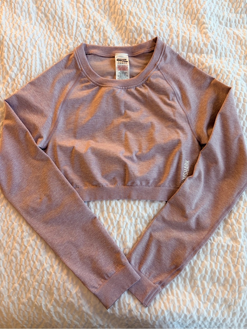 Gymshark Cropped Long-Sleeve Top Sz M